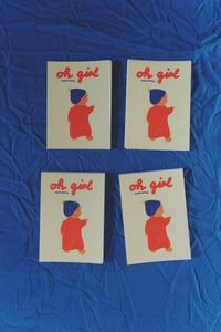 Image 1 of Postkarte - oh girl welcome