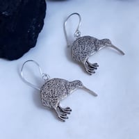 Image 1 of Twenty Cent Kiwi Earrings