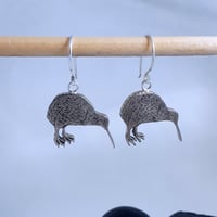 Image 2 of Twenty Cent Kiwi Earrings