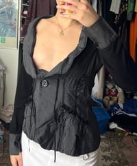 Image 7 of sistes blazer top 