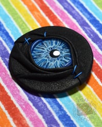 Image 2 of Rough Blue Cy Eye Pin