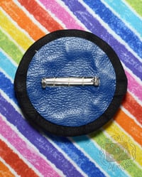 Image 3 of Rough Blue Cy Eye Pin