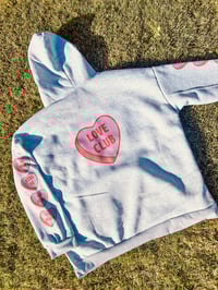 Image 3 of LOVE CLUB HOODIE