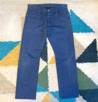 Image 1 of Stevenson Overall co. 727 La Jolla indigo dyed jeans, size 32 (fits 33”)