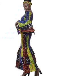 Image 2 of African Top and Fish Tail Skirt Set
