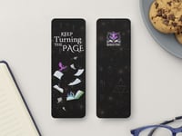 Keep Turning the Page’ Bookmark – Booked for Two Edition