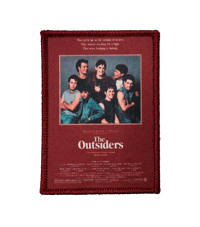 Image 1 of The Outsiders Movie Poster Photo Patch.