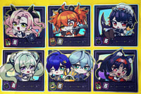 Image 1 of ZZZ Holographic TV Stickers
