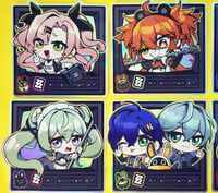 Image 2 of ZZZ Holographic TV Stickers