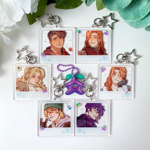 Image of SDV polaroid charms winter series