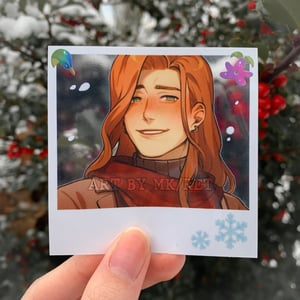 Image of SDV polaroid stickers winter series