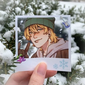 Image of SDV polaroid stickers winter series