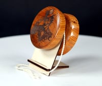 Image 2 of Pacific Northwest Yew wood yo-yo, #2025-030