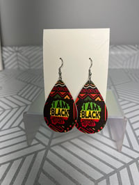 Image 2 of I Am Black History Earrings