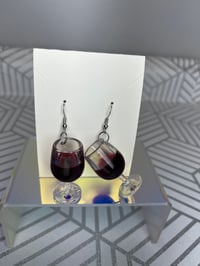 Image 1 of Wine Time Earrings