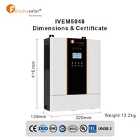 Image 3 of Solar Hybrid Inverter 1kw to 50 kw 100% Working Without Battery 