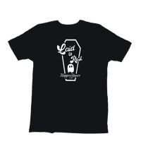 Image 1 of Laid to Rest Coffin Tee