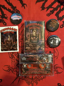 Image of Sledgehammer Guillotine - Death By The Hammer Cassette comes with a free sticker & Pin