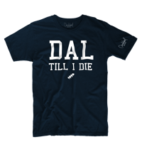 DAL TILL I DIE (navy tee)