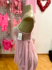 Image 2 of Pink Babydoll Set