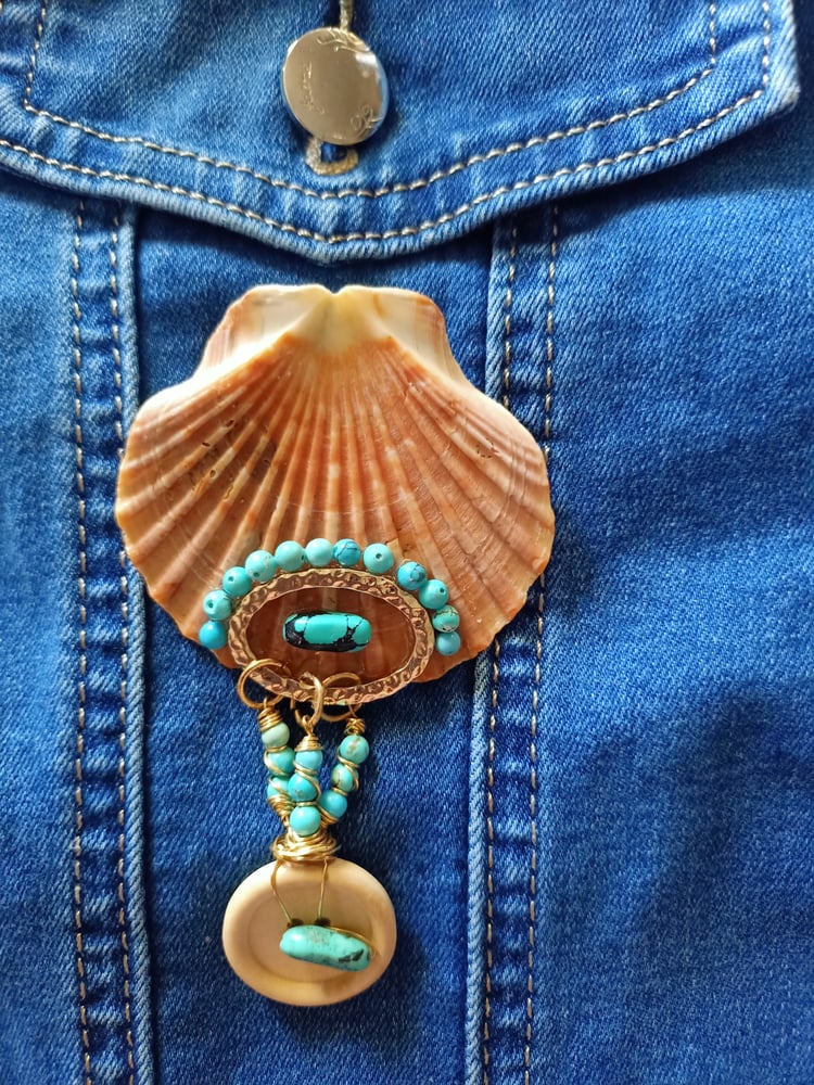 Image of Mermaid's Home Brooch 