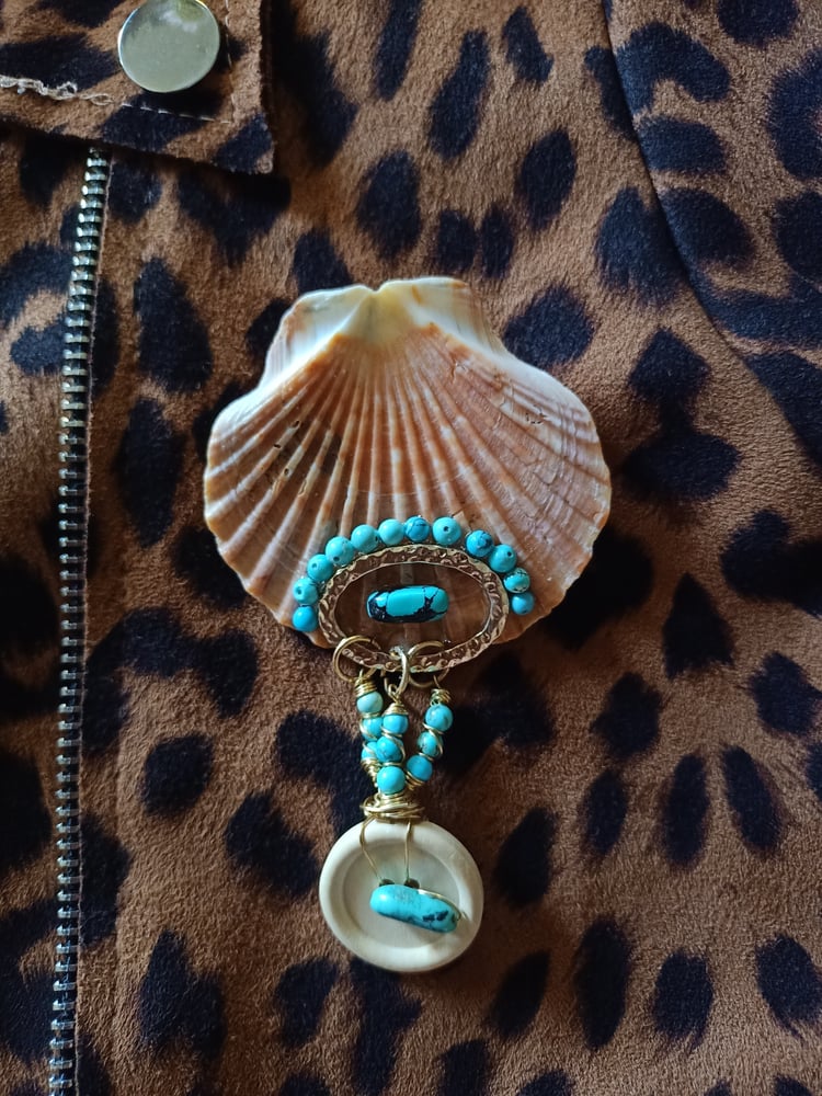 Image of Mermaid's Home Brooch 