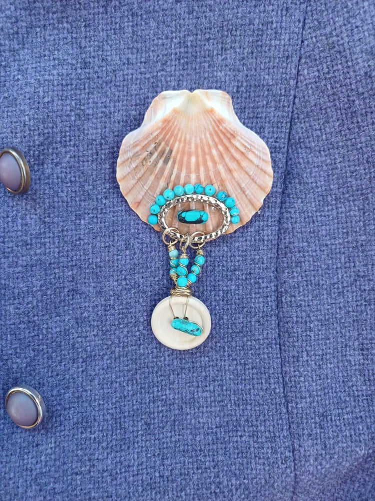 Image of Mermaid's Home Brooch 