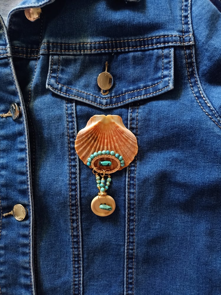 Image of Mermaid's Home Brooch 