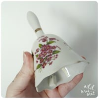 Image 3 of Ring for Wine - Hand Painted Vintage Bell