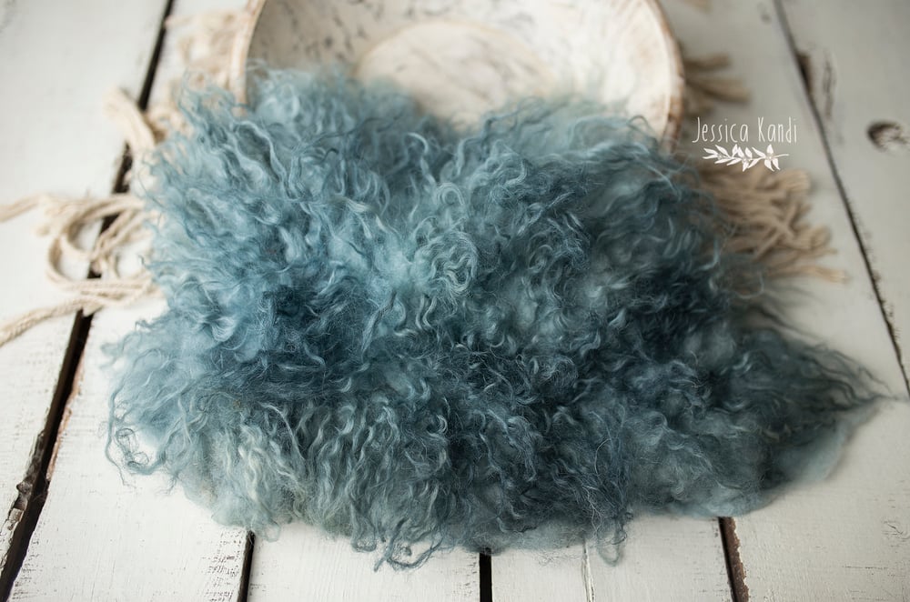 Image of Muted waters hand felted fur