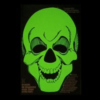 Image 3 of Mr. Glowbones Skull - Krystal Restaurant Halloween Promotional Mask (1973) - Glow in the Dark