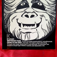 Image 4 of Weirdwolf Werewolf- Krystal Restaurant Halloween Promotional Mask (1973) - Glow in the Dark