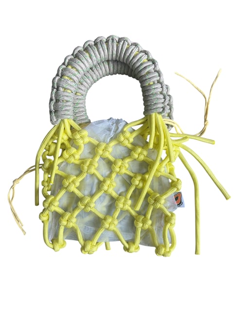 Image of Sunshine Bag- White x Yellow