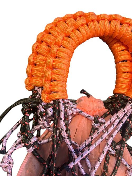 Image of Sunshine Bag- Orange x Pink/ Green