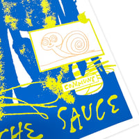 Image 2 of "LOST IN THE SAUCE" Screen Print by Bráulio Amado