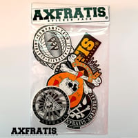 Pack of Random Axfratis Stickers - Every pack is unique