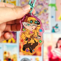 Image 21 of Ace Attorney Chibi Colourful Gradient Acrylic Keychains