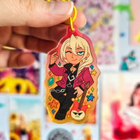 Image 17 of Ace Attorney Chibi Colourful Gradient Acrylic Keychains