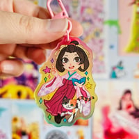 Image 19 of Ace Attorney Chibi Colourful Gradient Acrylic Keychains