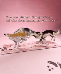 Image 3 of Running Dogs - Panorama Acrylic Standee