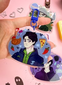 Image 4 of Bachelors Acrylic Keychains | Stardew Valley 