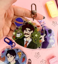 Image 7 of Bachelors Acrylic Keychains | Stardew Valley 