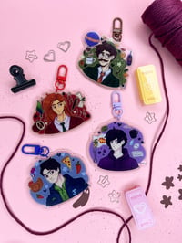 Image 3 of Bachelors Acrylic Keychains | Stardew Valley 