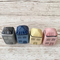 Image 5 of SALE Coloured Clay Small Ceramic Houses