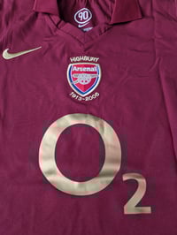 Image 3 of Highbury 2005 2006 HENRY kids retro kit