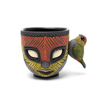 Image 2 of Blend In Teacup: Red-Capped Parrot