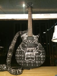 Image 3 of Marc Vachon Evileyes One Custom LP style guitar