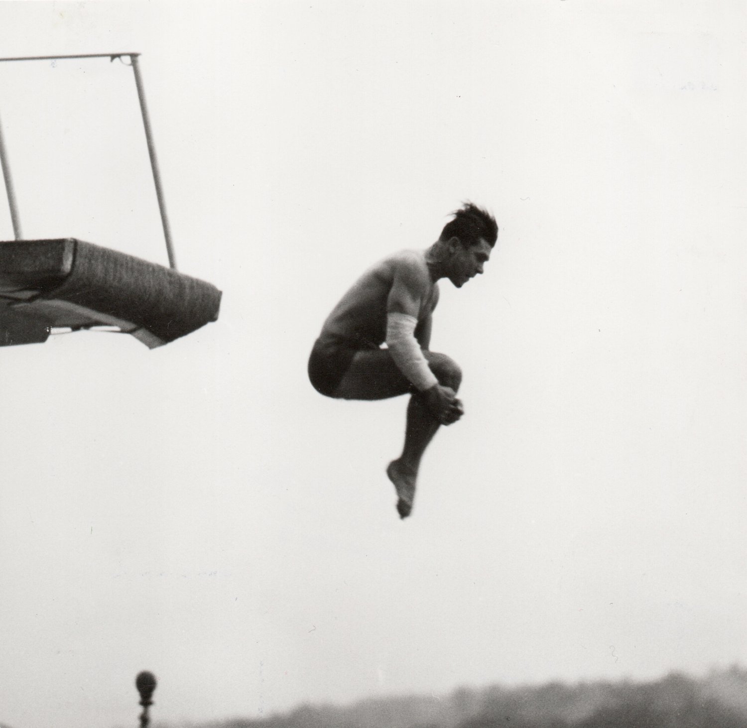 Image of H. von der Becke: Olympic swimmer Hans Hampel, Berlin ca. 1951