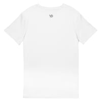 Image 3 of VCS Abstract Designer Luxury Modern Unisex Organic Cotton Graphic Fashion T-Shirt