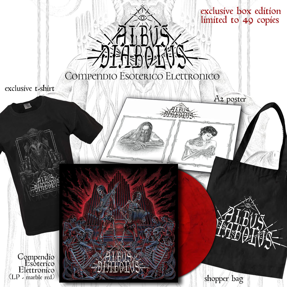 ALBUS DIABOLUS "Compendio Esoterico Elettronico" LP / BUNDLE (PRE-ORDER NOW!!!)